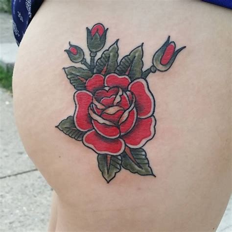 floral butt tattoo|Unique and Beautiful Flower Tattoo Ideas for Your Buttocks